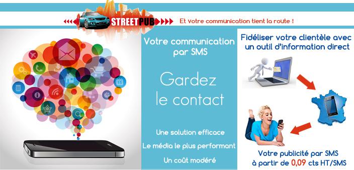 Publicit&eacute; par SMS