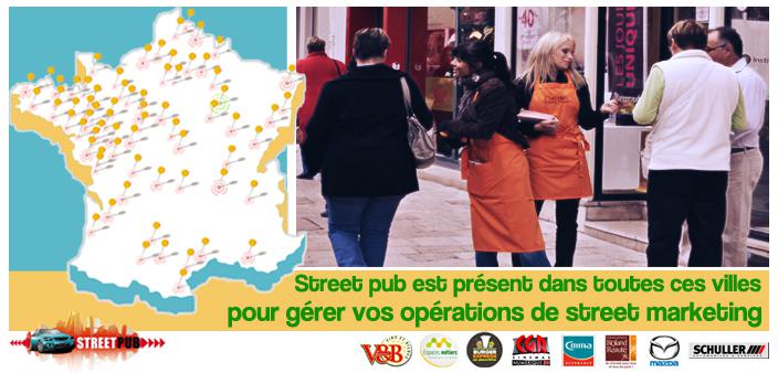 Agence de Street marketing national