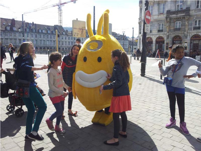 Street Marketing à Besançon