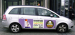 Publicité sur taxi Reims